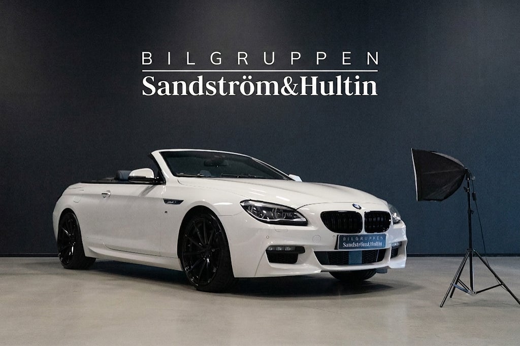 BMW 640I Convertible M Sport / Svensksåld / Trevligt utrustad