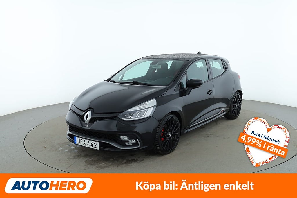 Renault Clio RS 220 Trophy 1.6 TCe / Backkamera, GPS, PDC