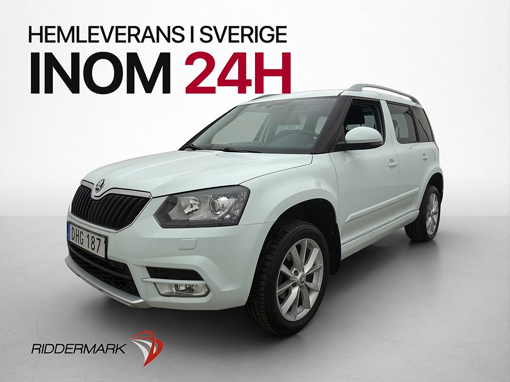 Skoda Yeti 1.2 TSI 110hk Kamera Navi Bluetooth Två-Brukare