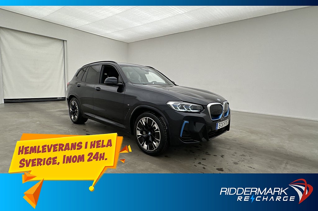 BMW iX3 286hk Charged Plus Pano Laser H/K HUD 360° Drag