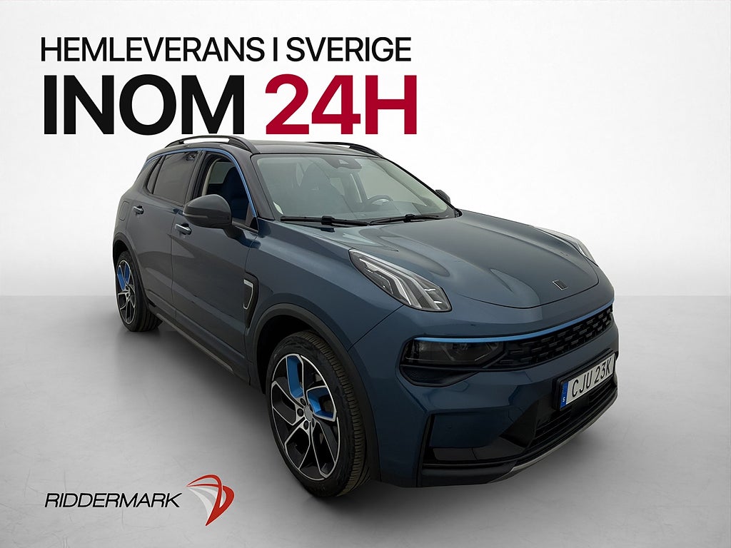 Lynk & Co 01 PHEV Värmare Pano Infinity Kamera CarPlay Navi
