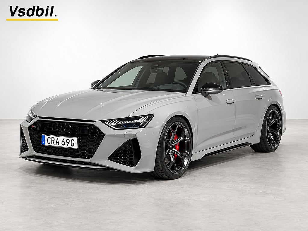 Audi RS6 PERFORMANCE 630HK ALPINPAKET B&O PANO HUD 360° DRAG