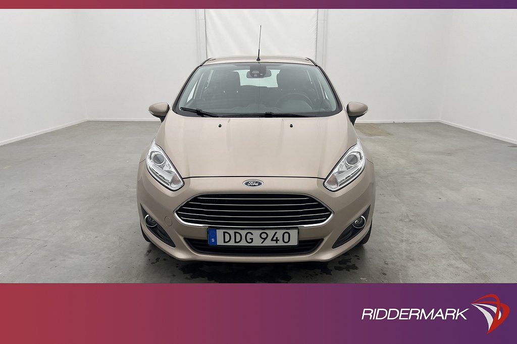 Ford Fiesta 1.0 EcoBoost 100hk Sensorer Bluetooth Lågskatt