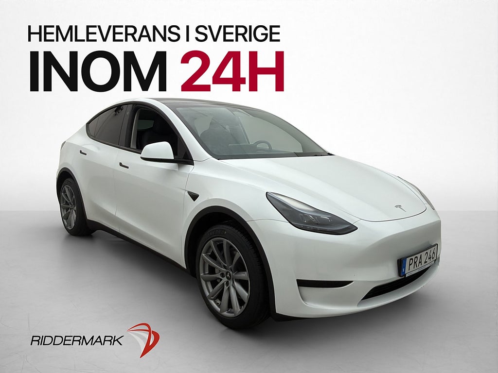 Tesla Model Y Standard Range Svensksåld Panorama Dragkrok
