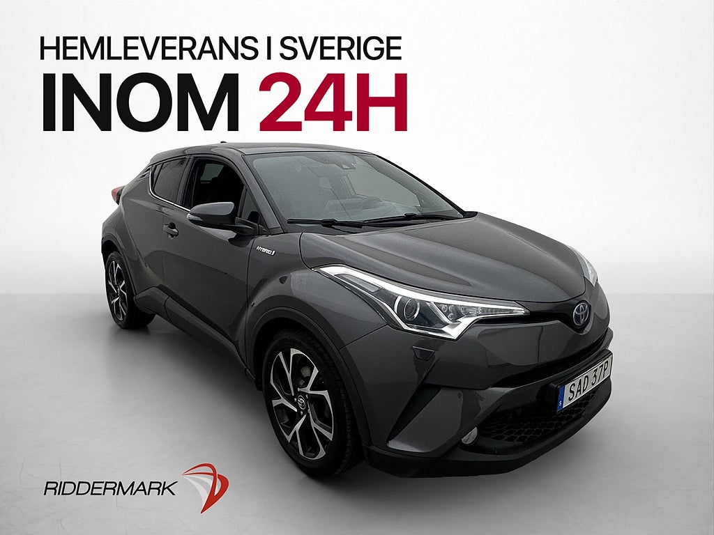 Toyota C-HR Hybrid 122hk X-Edition Backkamera Skinn