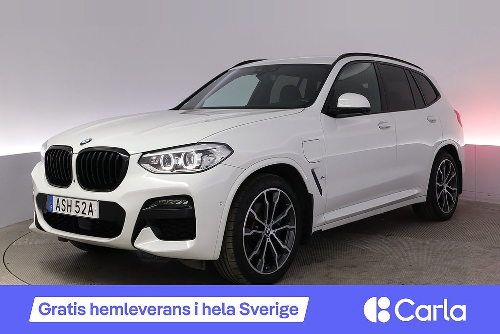 BMW X3 xDrive30e M-Sport Drag 360 AdapFarth Läder HiFi 4.99%