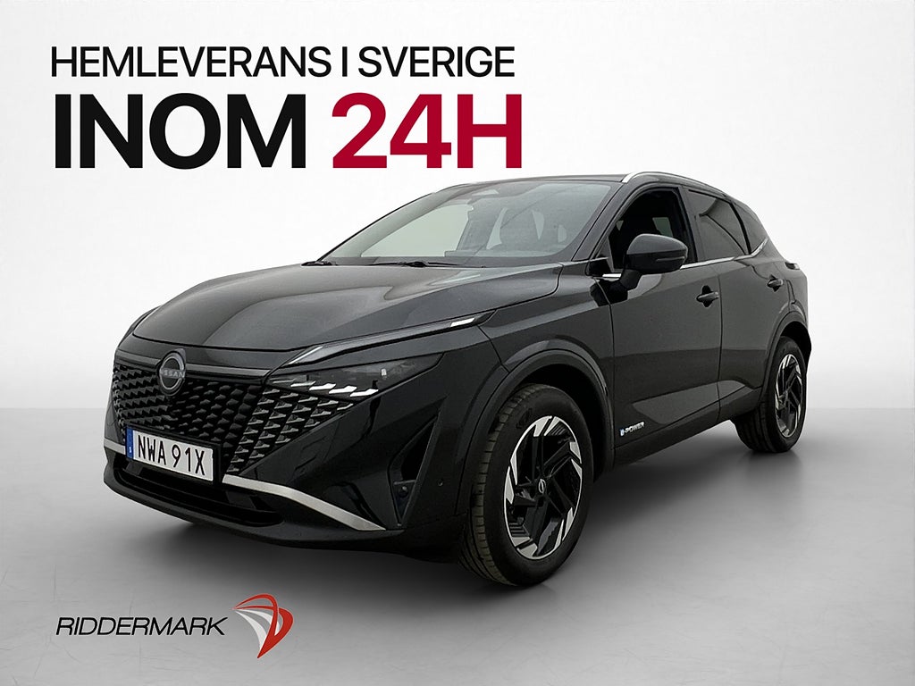 Nissan Qashqai e-POWER 190hk N-Connecta 360° CarPlay MOMS