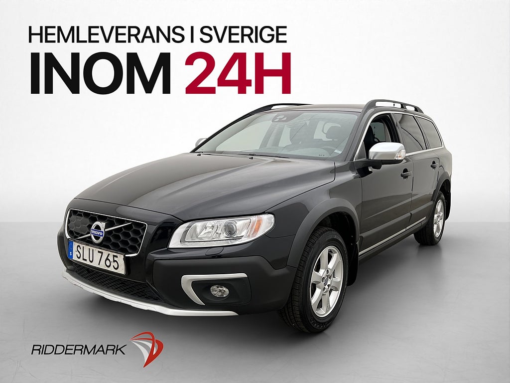 Volvo XC70 D4 AWD 181hk Summum VOC Värm Drag Sensorer Skinn