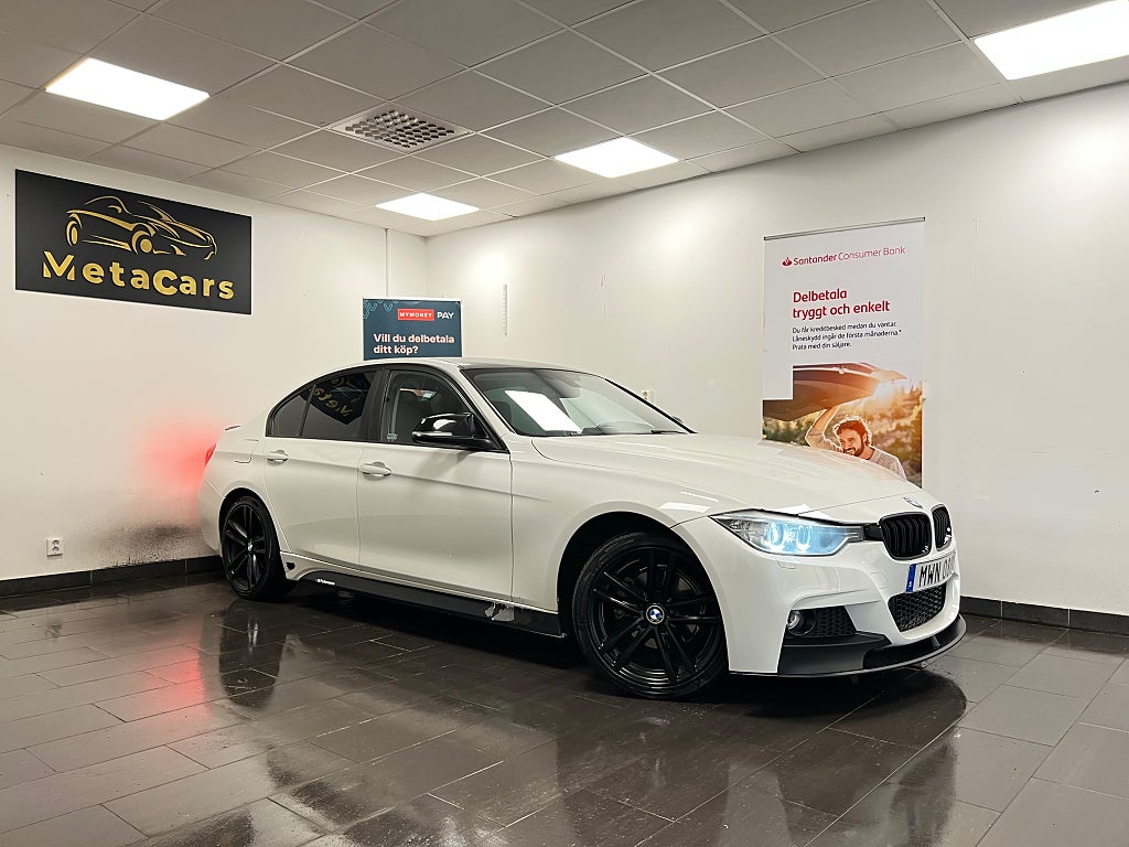 BMW 318d Sedan Steptronic|Nybesiktad|Dragkrok|Välservad|P-Sensor