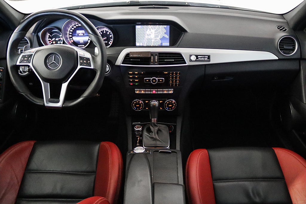 Mercedes-Benz C 63 AMG Performance+ SV-Såld Designo 487hk