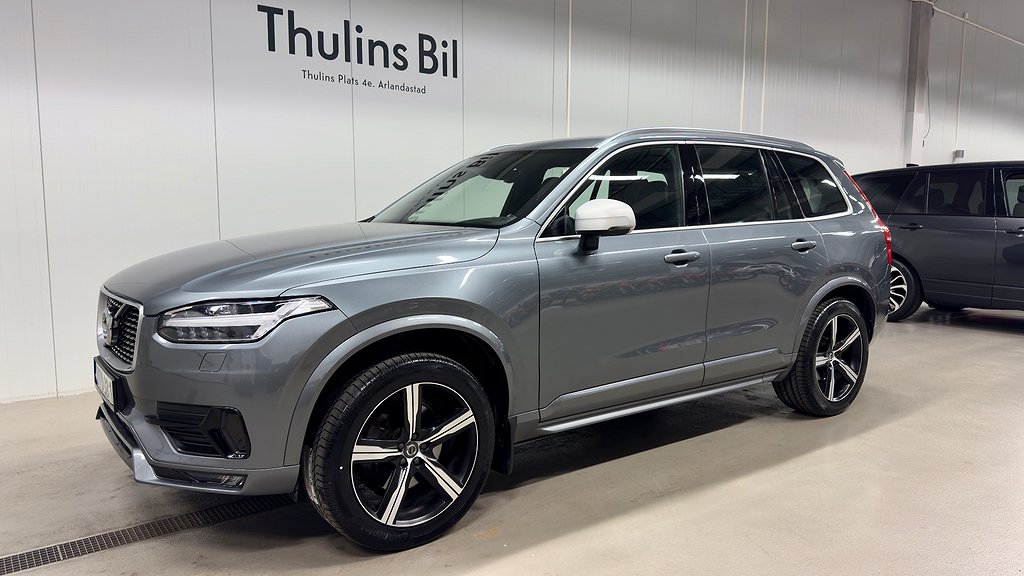 Volvo XC90 T5 AWD R-Design / 7-Sits / VOC / 1 Ägare / Drag