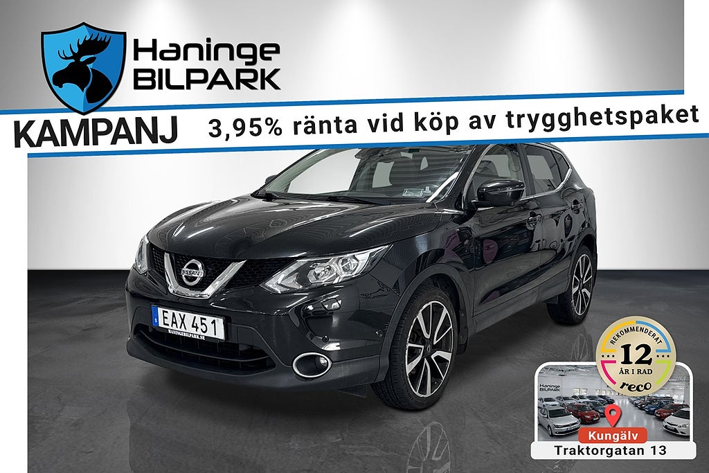 Nissan Qashqai 1.5 dCi DPF Tekna Euro 6 / 360 Kamera/ SUPERDEAL 3,95%