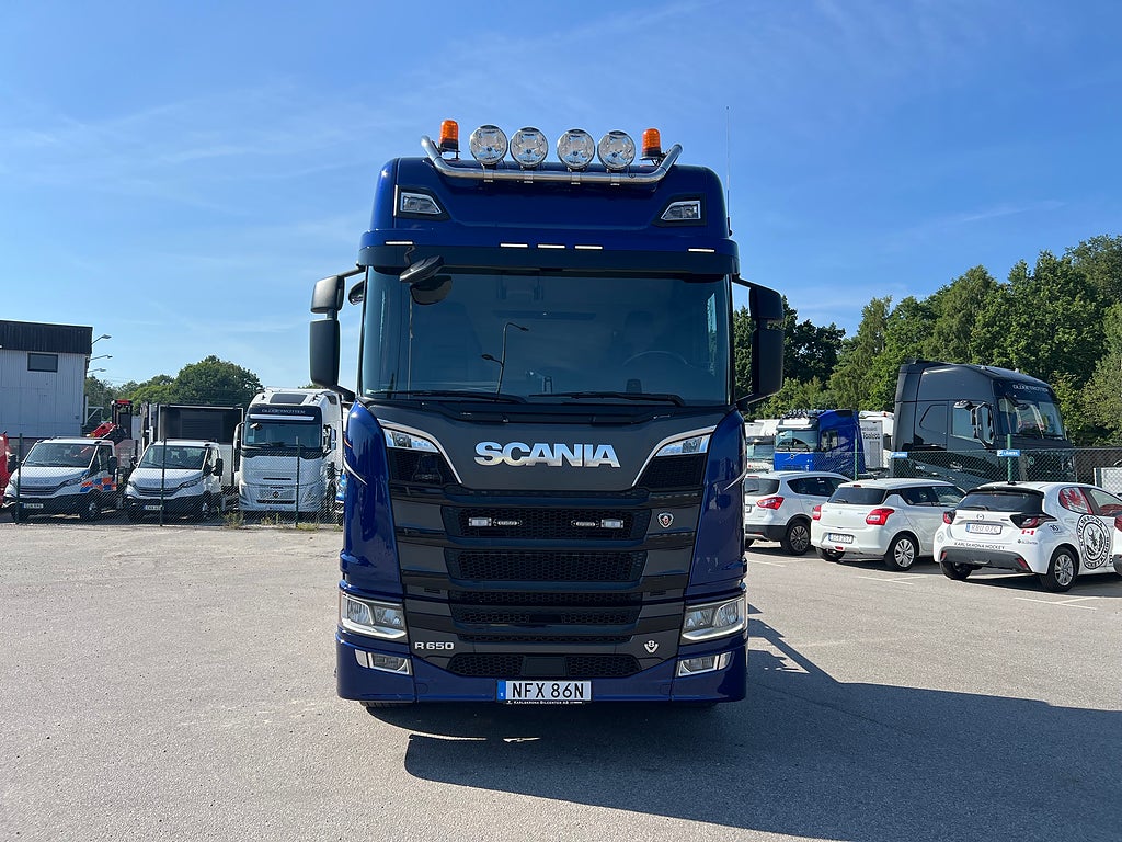 Scania R650 6x2 Lastväxlare, Euro 6