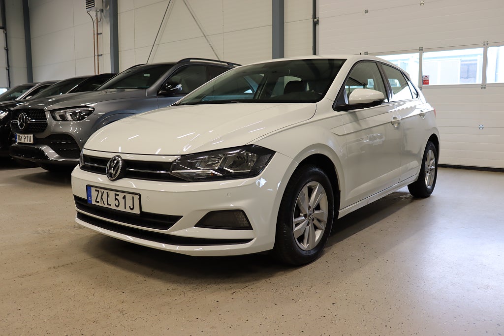 Volkswagen Polo 1.0 TSI Comfortline Eu6 P-Sensorer Bluetooth 95hk