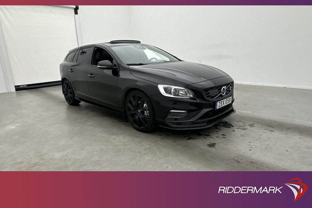 Volvo V60 Polestar T6 AWD 367hk R-Design H/K Taklucka Kamera