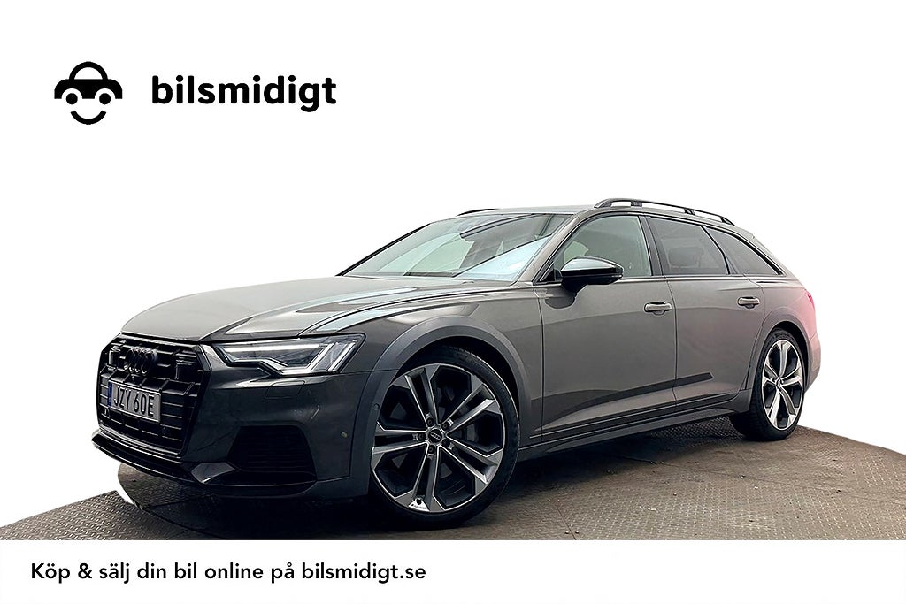 Audi A6 Allroad 55 TDI Drag Alpin Matrix 360° Navi Cockpit B&O Stolminne 350hk