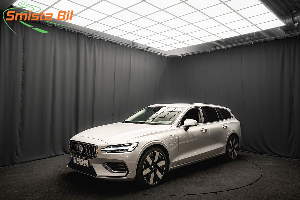 Volvo V60 Recharge T6 AWD LÄDER DRAG 96.7%SoH KAMERA 1-ÄGARE MOMS