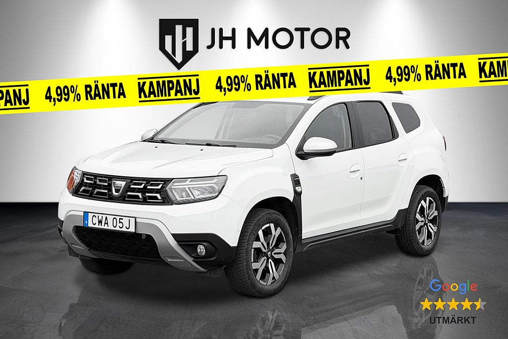 Dacia Duster 1.5 dCi 4x4 114hk Manuell MOMS / Kamera / MoK / SoV