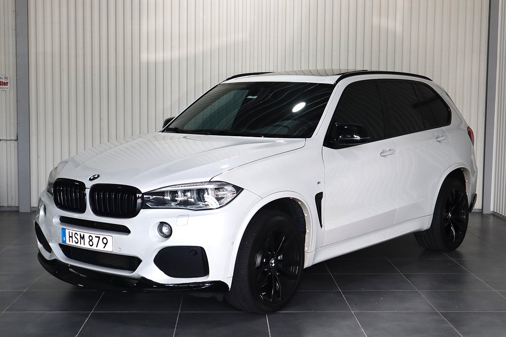 BMW X5 xDrive30d M Sport Panorama 7-sits Kamera H/K 258hk