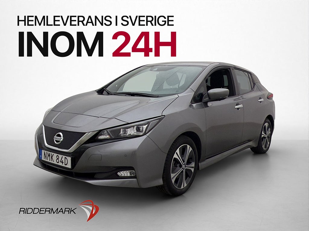 Nissan Leaf 150hk 40 kWh N-Connecta 360° kamera Rattvärme