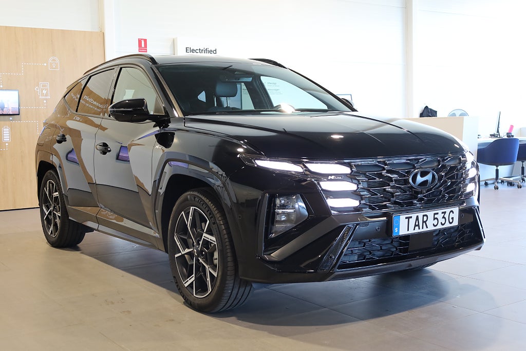 Hyundai Tucson N-Line Plug-in hybrid 4WD Tech-paket Dragkrok 360kamera 2025