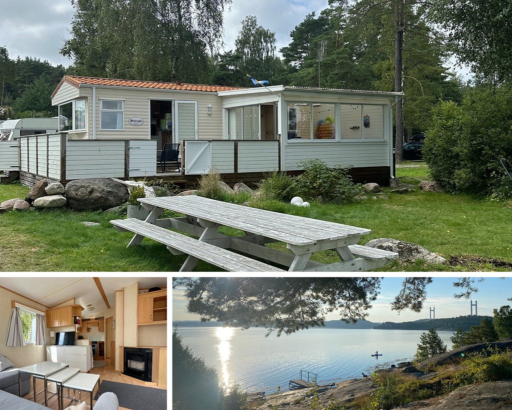 MNAB beg villavagn på Almöns camping vid havet - Plats 483