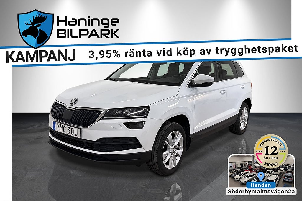 Skoda Karoq 1.5 TSI 150hk DSG Drag Keyless Bkamera/ SUPERDEAL 3,95%