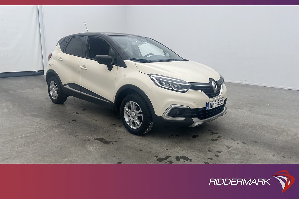 Renault Captur 0.9 TCe 90hk Intens B-Kamera Navi 0.51l/Mil