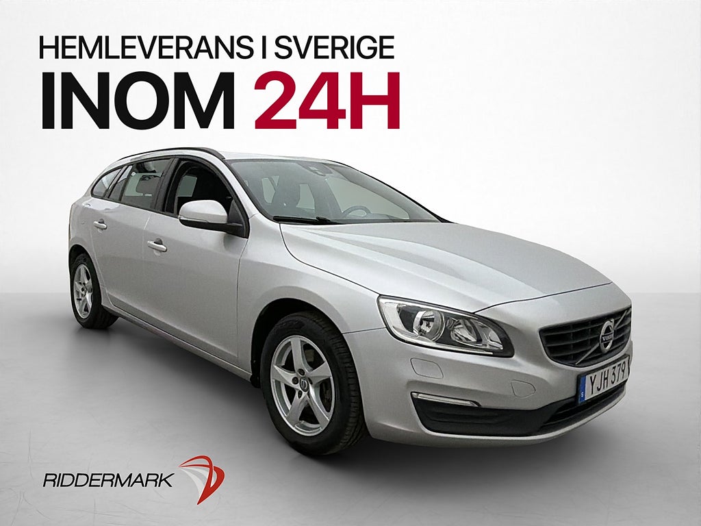 Volvo V60 T3 152hk Kinetic Värmare Drag Sensorer Rattvärme