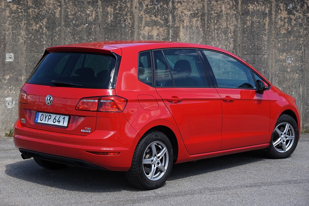 Volkswagen Golf Sportsvan 1.2 TSI 110hk|1-Ägare|Drag|B-Kamera|Adaptiv-Fart|