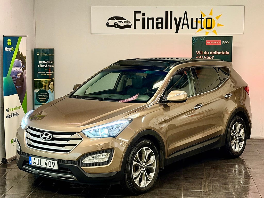 Hyundai Santa Fe 2.2 CRDi 4WD 7-Sits Premium. 197hk backkamera. Panorama