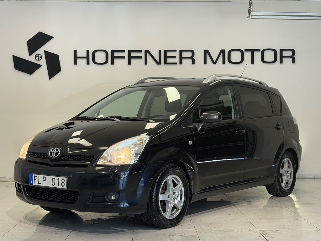 Toyota Corolla Verso 1.8 VVT-i 7-Sits Farthållare Nybes NyServ Dragkrock 