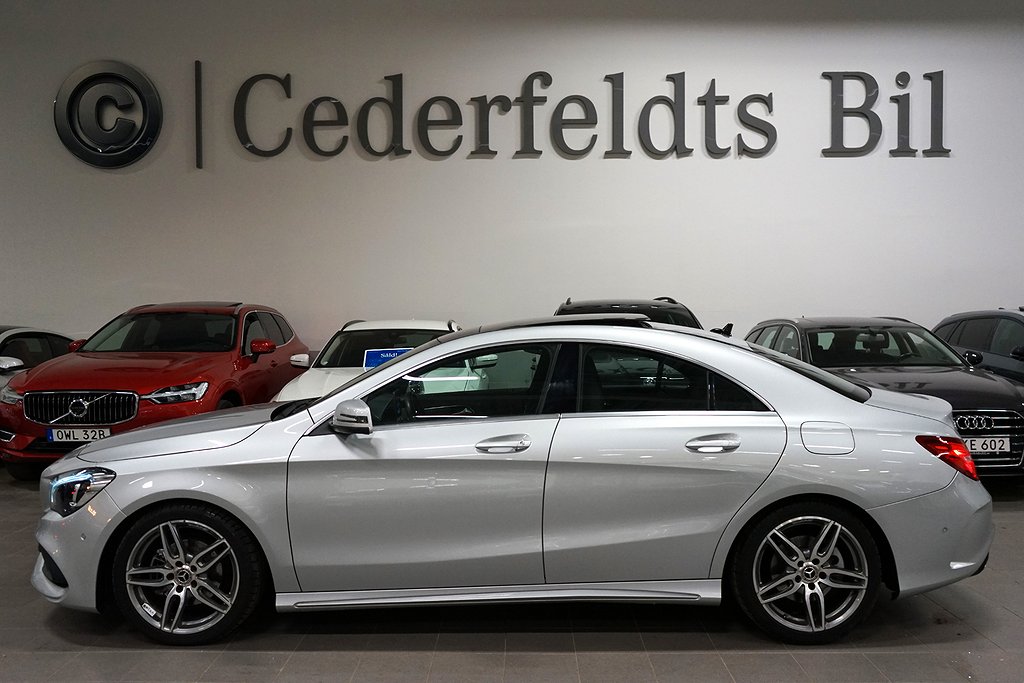 Mercedes-Benz CLA 200 156HK AMG Sport 1Ägare Panorama 3,95%