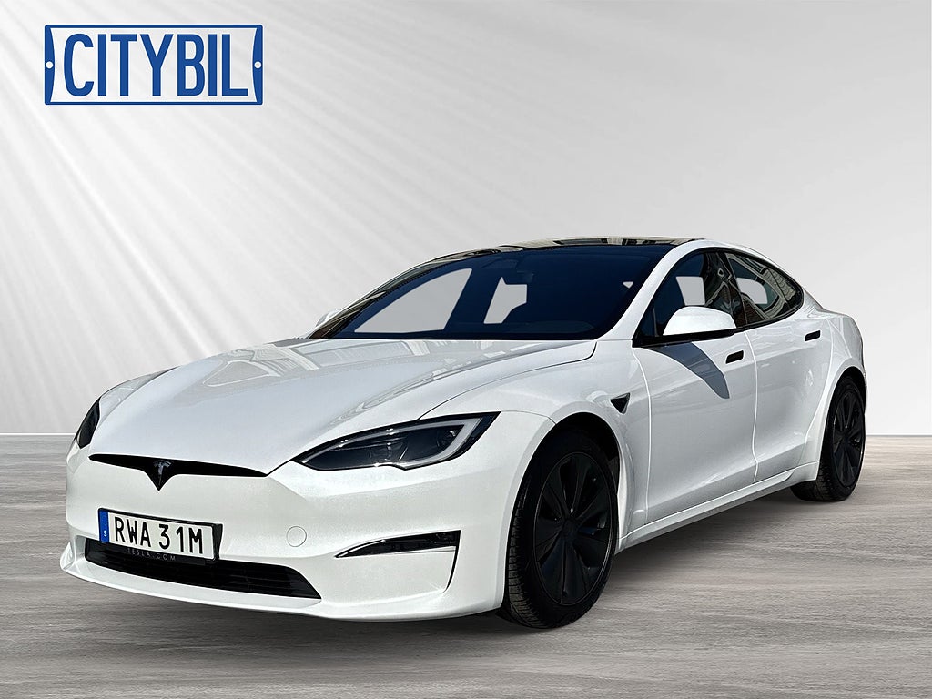 Tesla Model S Long Range 670hk AWD - Luftfjädring - Drag - Moms - VAT
