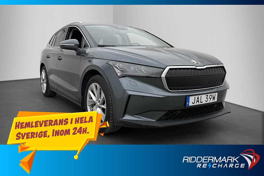 Skoda Enyaq iV iV80 MOMS Skinn Keyless CarPlay Adapt-fart