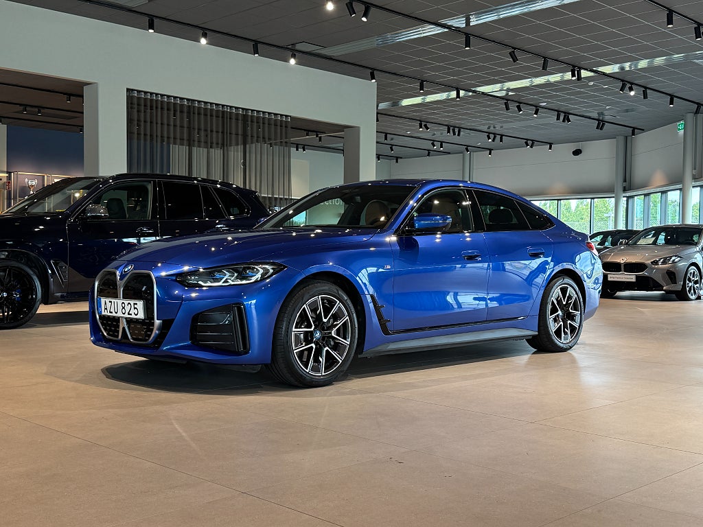BMW i4 eDrive40 M Sport Elstolar D/A Pro Rattvärme Drag 