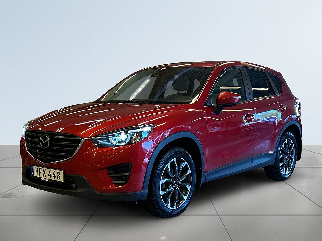 Mazda CX-5 2.2 Optimum AWD 175hk Drag/BOSE/MoK-Värm/SoV-Däck/Navi