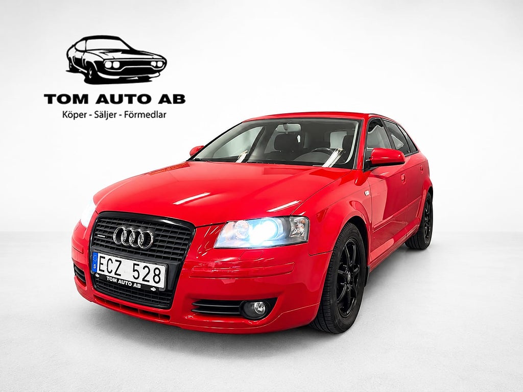 Audi A3 Sportback 2.0 TFSI quattro Comfort Ny Besiktad 