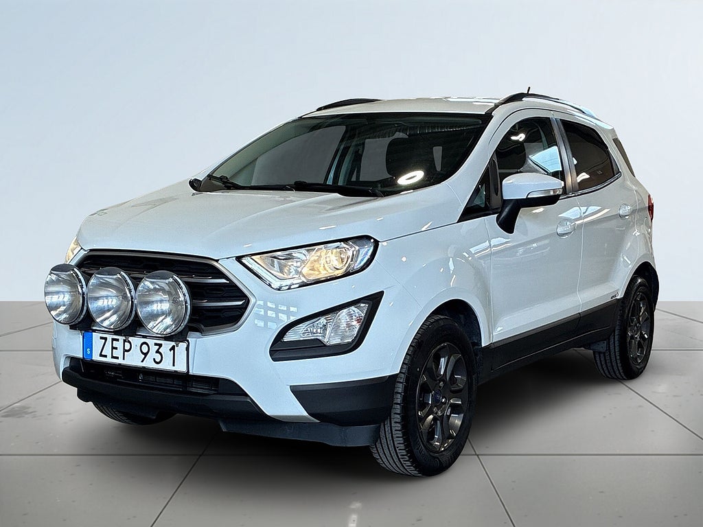 Ford Ecosport 1.0 EcoBoost Trend Plus Drag Navi Rattvärme Psens S&V