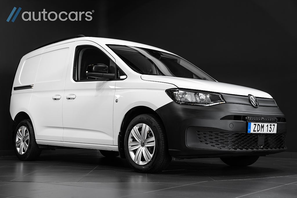 Volkswagen Caddy Cargo 2.0 TDI DSG|Leasbar|Dubbelgolv|Kamera