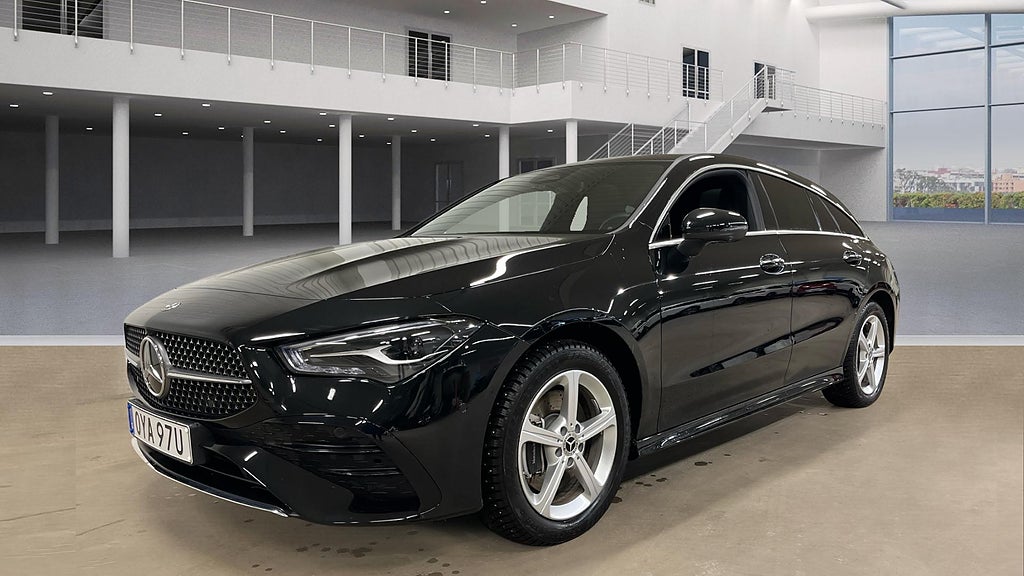 Mercedes-Benz CLA250 e SB AMG Line Advanced plus | Dragkrok | Panorama | 360 