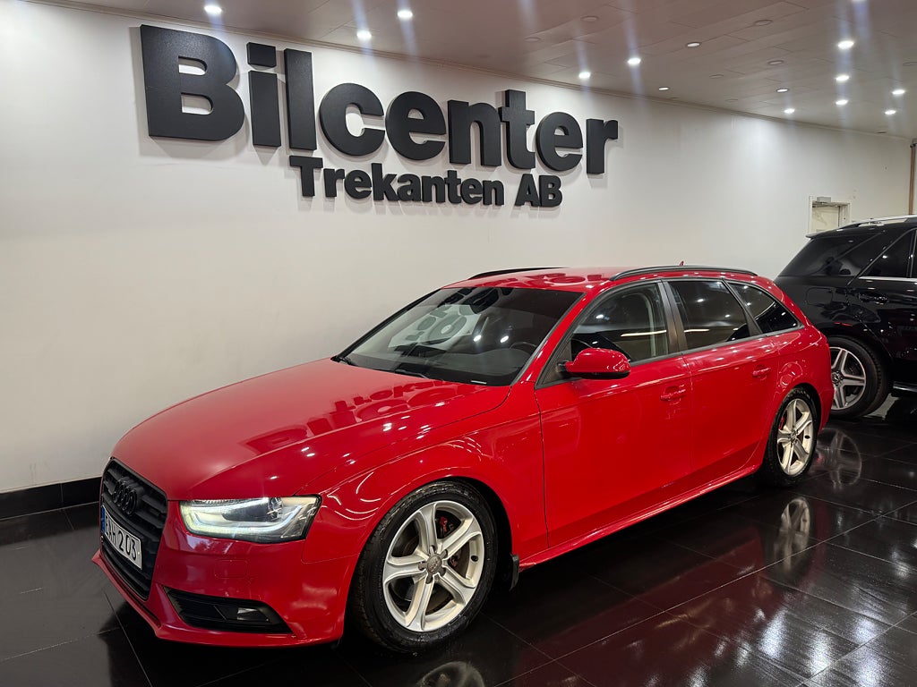 Audi A4 Avant 2.0TDI  quattro S Tronic S-Line Skinn 