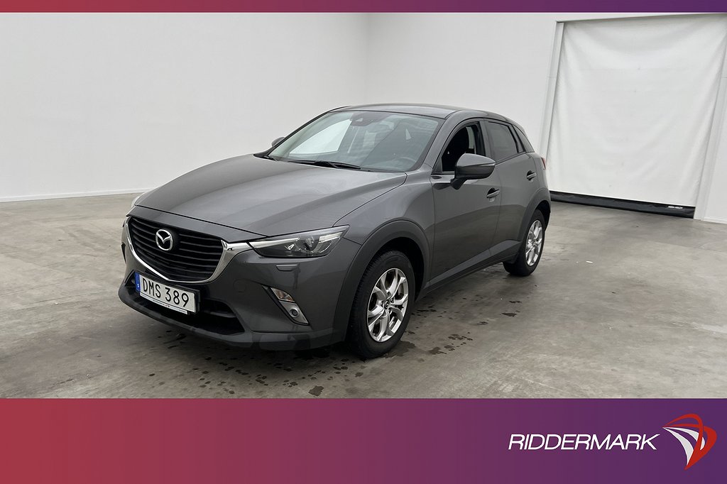 Mazda CX-3 120hk Vision Navi Sensorer Rattvärme Farthållare