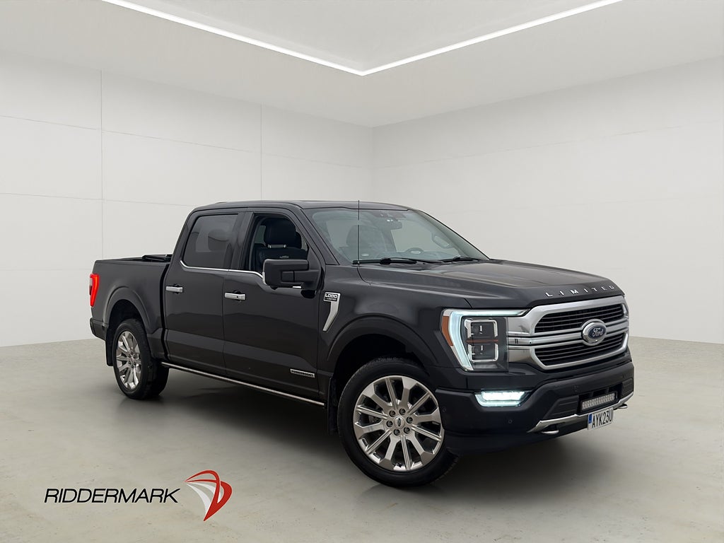 Ford F-150 LOBO Limited 4x4 436hk Skinn B&O M/K-Värm Cockpit