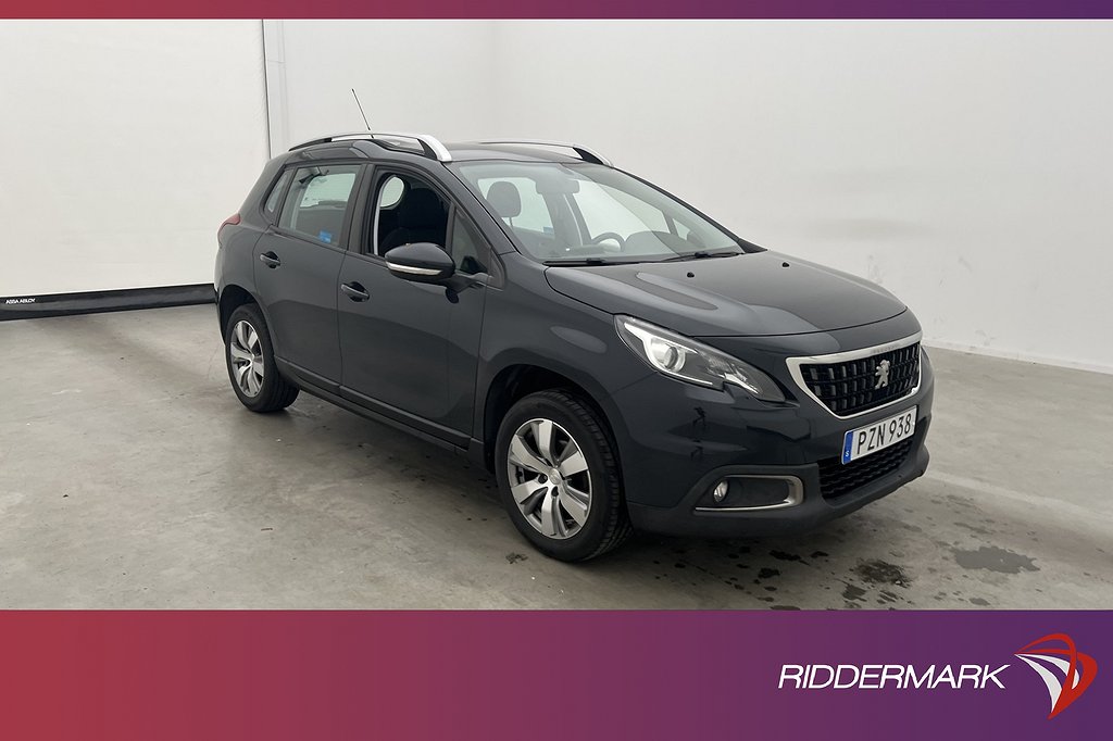 Peugeot 2008 1.2 VTi 82hk Active Lågskatt Välserv 0,40l/Mil