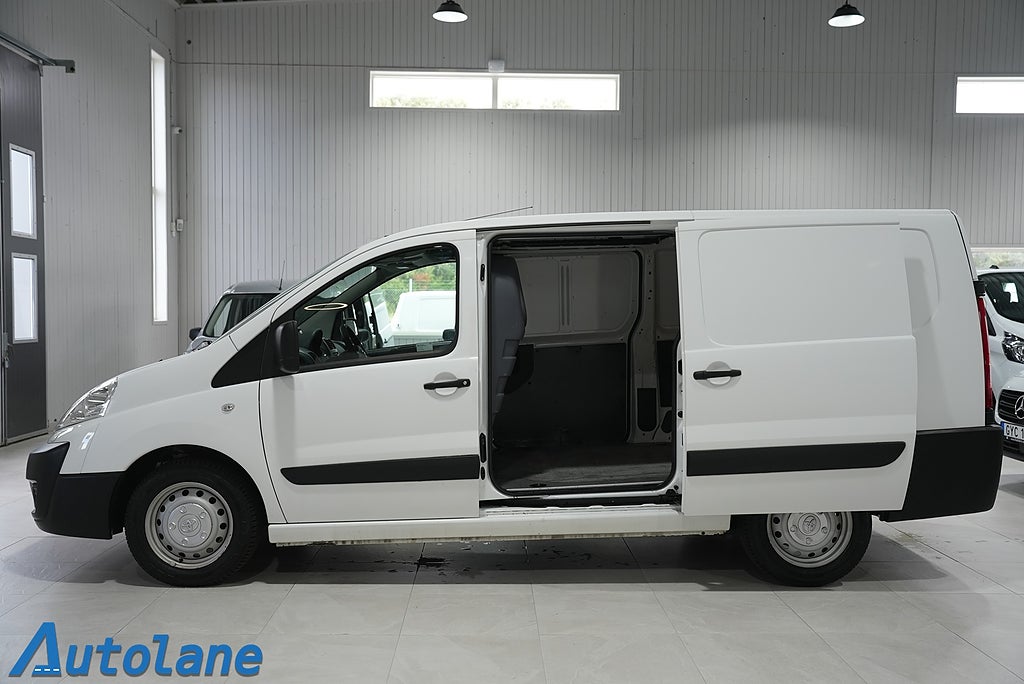 Toyota ProAce Skåpbil 2.0 D-4D 3-Sits, Kamera,Dubbla dörrar, 128hk