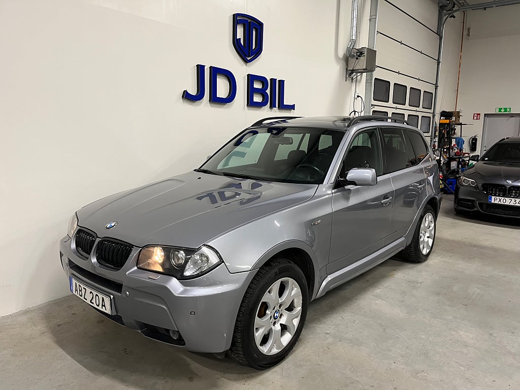 BMW X3 3.0d xDrive M Sport Drag Pano HiFi Läder 218hk
