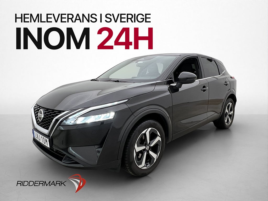 Nissan Qashqai 158hk N-Connecta 360° Navi CarPlay Rattvärme