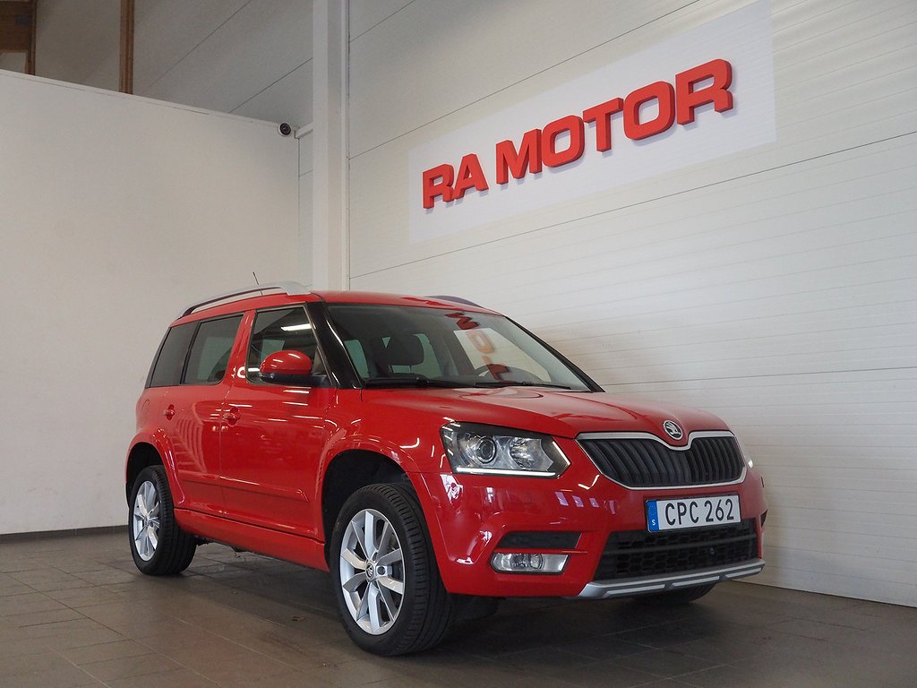 Skoda Yeti 1.4 TSI 122hk DSG Drivers Edition |Värmare|Drag| 2015