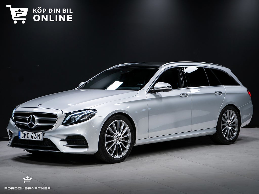 Mercedes-Benz E 400 T d 4MATIC 9G PANORAMA BURMESTER HUD DRAG VÄRMARE 